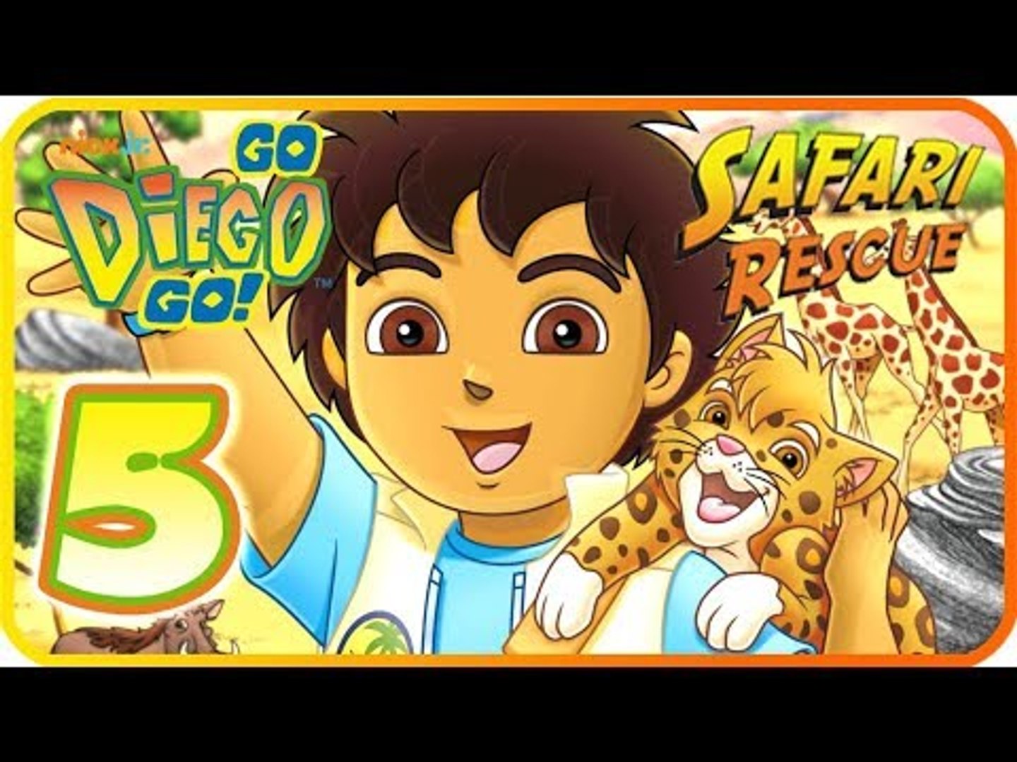 Go, Diego, Go! Safari Rescue Part 5 (Wii, PS2) Saving the Meerkats, the Giraffes and the Gazelles