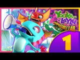 Yooka-Laylee and the Impossible Lair Part 1 (PS4) 100% Walkthrough Intro + Level 1 & 2