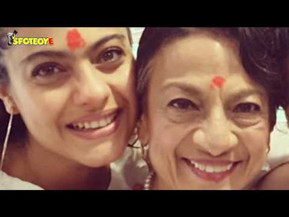 Kajol Visits Ailing Mother Tanuja At Lilavati Hospital