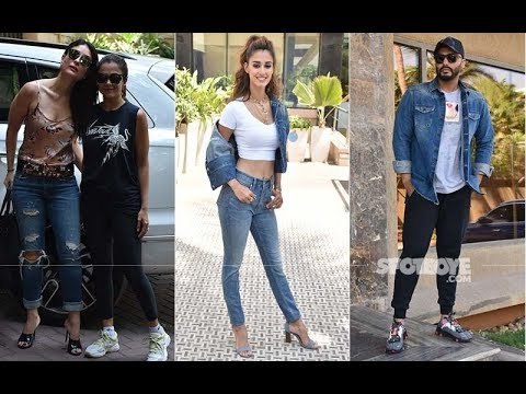 Celeb Spottings: BFFs Kareena-Amrita Papped, Disha Patani & Arjun Kapoor Keep It Cool In Denims