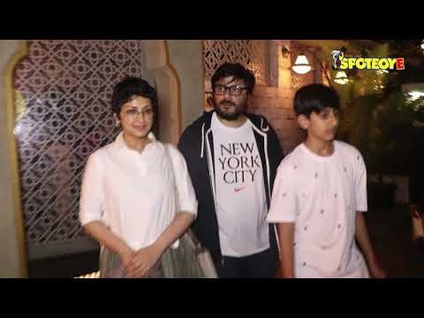SPOTTED! Sonali Bendre With Husband Goldie Behl & Son Ranveer At Bayroute, Juhu