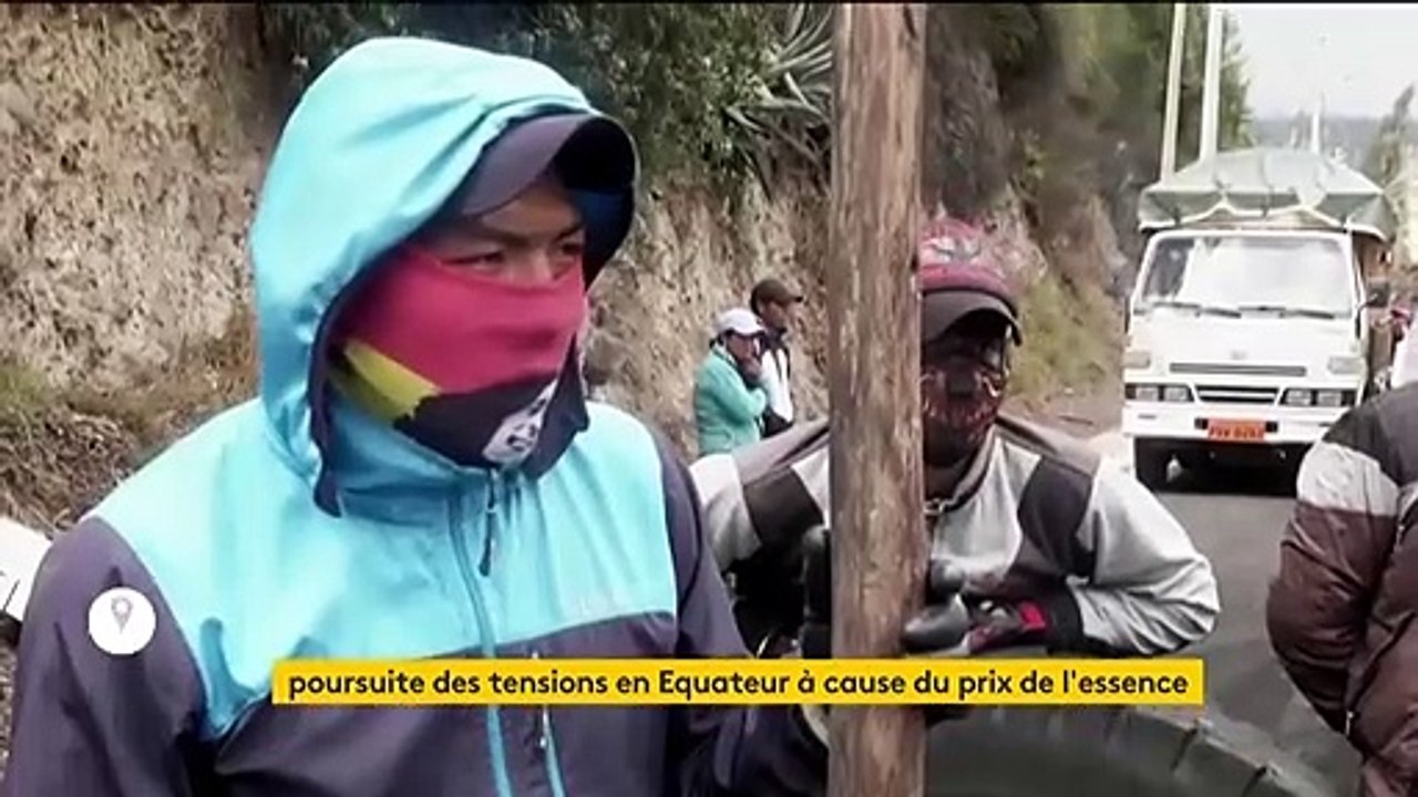 Équateur : violente contestation contre la hausse des prix des carburants