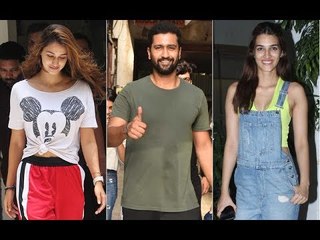 Celeb Spotting: Disha Patani, Vicky Kaushal, Kriti Sanon Spotted In The City- VIEW PICS  | SpotboyE