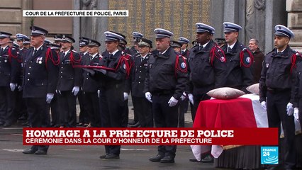 Hommage à la préfecture de police : la légion d'honneur remise à titre posthume aux victimes