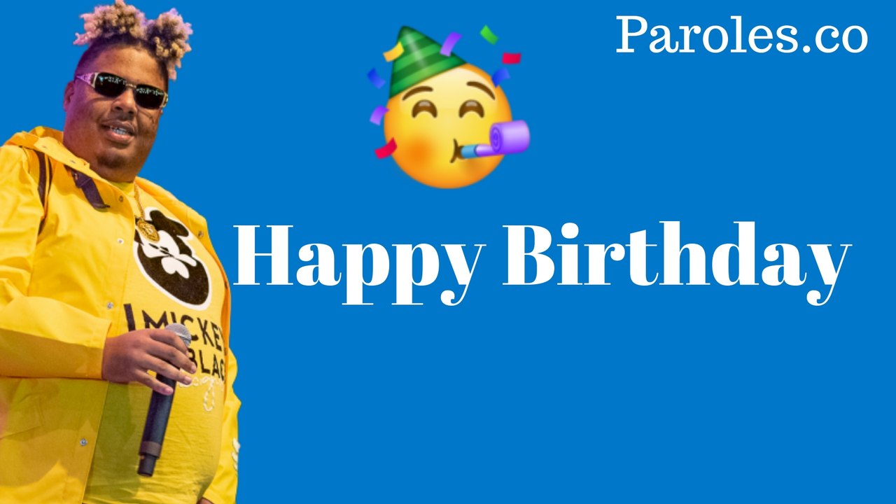 Naza Happy Birthday Paroles Video Dailymotion