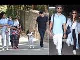 Celeb Spotting: Sunny Leone With Hubby & Kids, Farhan-Shibani Return From European Sojourn