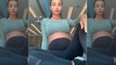 Amy Jackson Flaunts Her Baby Bump Post Workout | SpotboyE