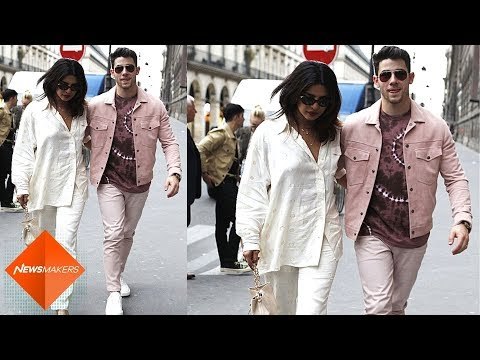 Priyanka Chopra and Nick Jonas Spotted on the Streets of Paris | SpotboyE