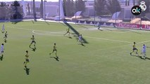 El hijo de josé Antonio Reyes le dedica un gol con el Madrid