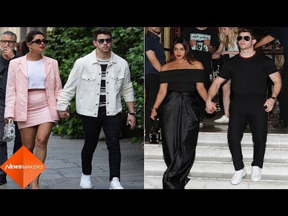 Priyanka Chopra And Nick Jonas Casually Stroll Down Parisian Streets In Haute Couture – No Big Deal!