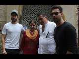 Vicky Kaushal Arrives for Lunch with Parents and Brother Sunny Kaushal | SpotboyE