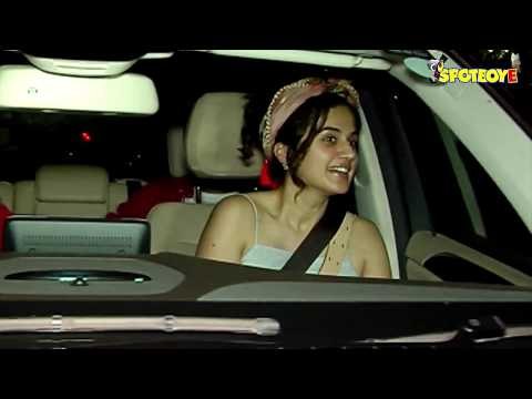 Spotted: Taapsee Pannu, Amrita Arora & Kunal Kapoor