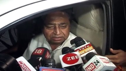 बीती रात मुख्यमंत्री कमलनाथ ने राज्यपाल से बाढ़ के बारे में चर्चा की