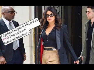 'Priyanka Chopra Joins RSS, Twitter Erupts With Hilarious Memes On Her Latest Outing In Khaki Shorts