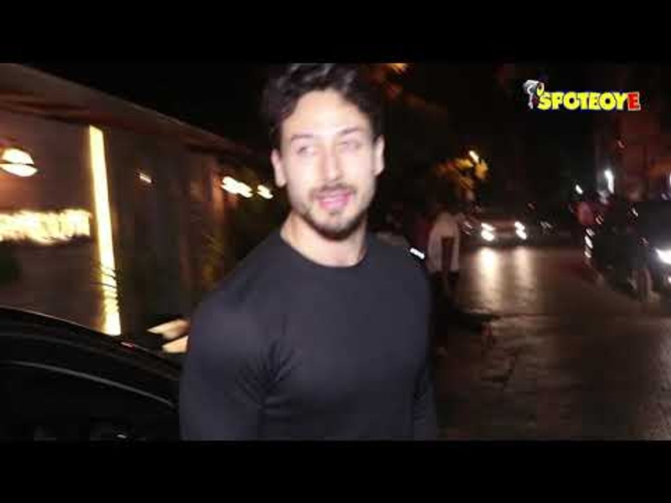 Lovebirds Tiger Shroff & Disha Patani SPOTTED at Bayroute Restaurant in Mumbai | SpotboyE