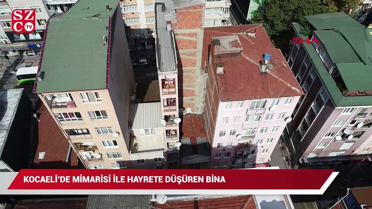 Mimarisi ile hayrete düşüren bina