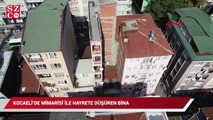 Mimarisi ile hayrete düşüren bina