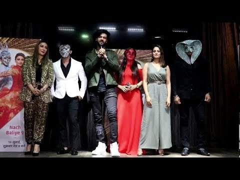 Anita Hassanandani, Urvashi Dholakia and Vishal Aditya Singh at Nach Baliye 9 Launch | SpotboyE