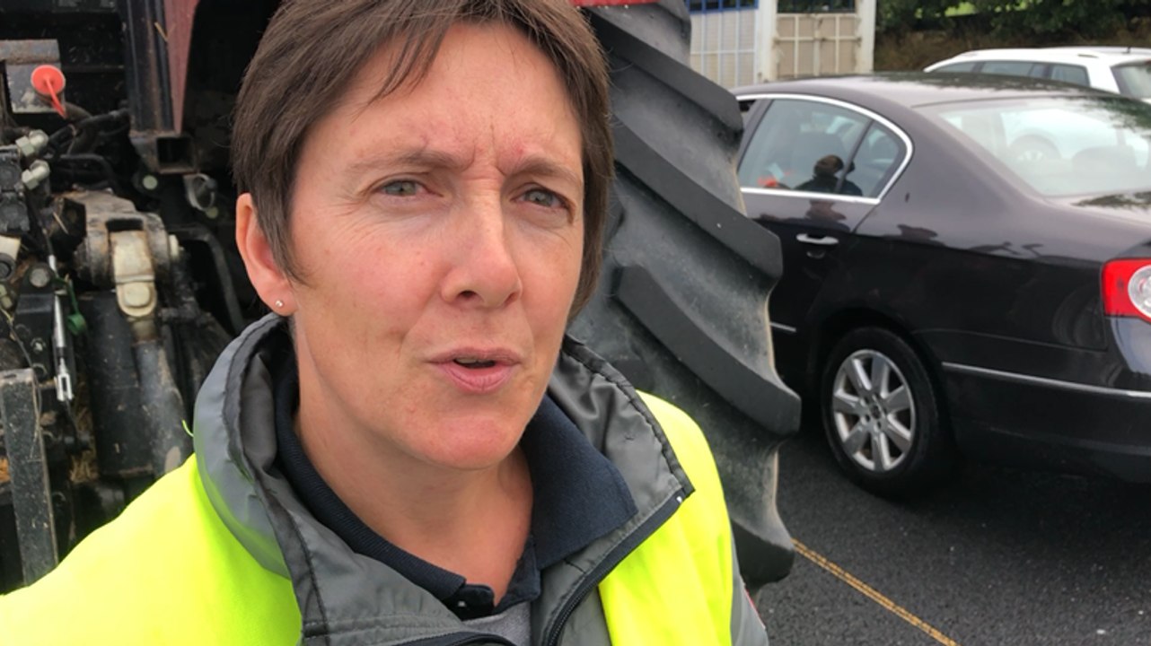 « En termes d’alimentation, on fait de belles choses » : les agriculteurs mobilisés près de Rennes