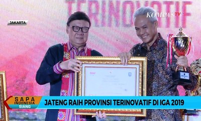 Jawa Tengah Raih Provinsi Terinovatif di Innovative Government Award 2019