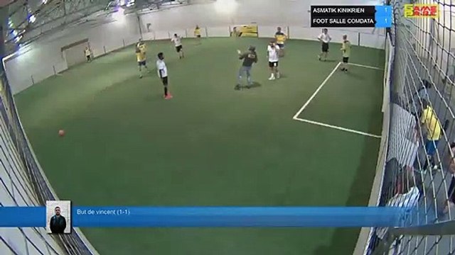 But de vincent (1-1) - ASMATIK KINIKRIEN Vs FOOT SALLE COMDATA - 07/10/19 19:00 - LIGUE 3