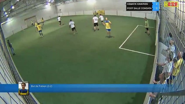 But de Fabien (2-2) - ASMATIK KINIKRIEN Vs FOOT SALLE COMDATA - 07/10/19 19:00 - LIGUE 3