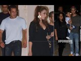 Salman Khan And Iulia Vantur Party It Up With Arpita And Aayush Sharma At Arbaaz Khan’s Residence