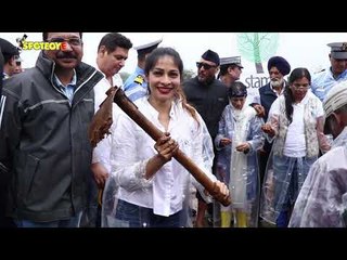 UNCUT- Kajol, Tanishaa Mukerji and Jackie Shroff at Tree Plantation Drive | SpotboyE