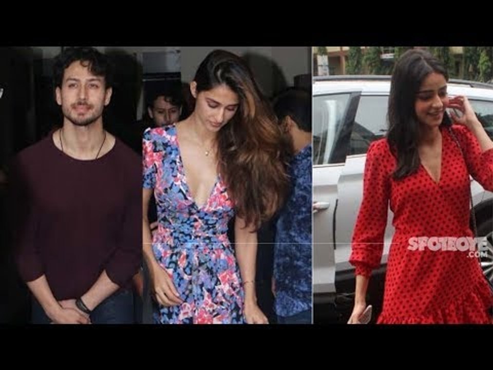 Tiger Shroff, Disha Patani And Ananya Panday He...