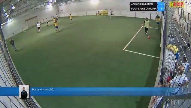 But de vincent (7-5) - ASMATIK KINIKRIEN Vs FOOT SALLE COMDATA - 07/10/19 19:00 - LIGUE 3