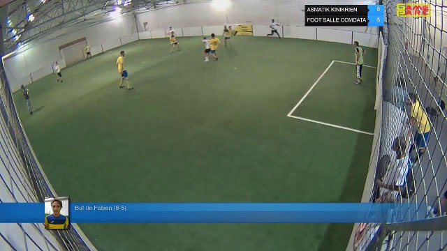 But de Fabien (8-5) - ASMATIK KINIKRIEN Vs FOOT SALLE COMDATA - 07/10/19 19:00 - LIGUE 3