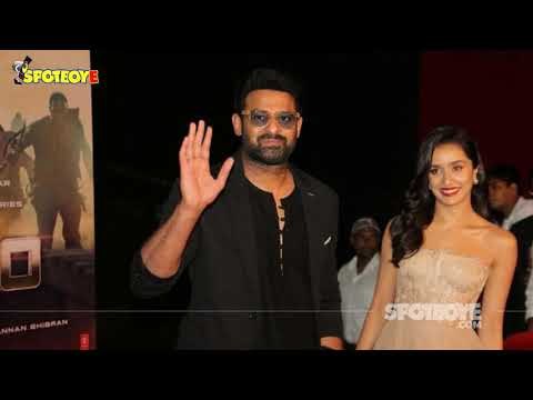 Saaho Trailer Launch: Shraddha Kapoor and Prabhas make a dashing entry | SpotboyE