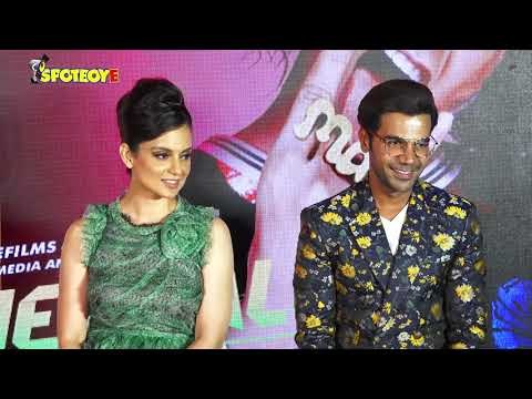 UNCUT- Kangana Ranaut, Rajkummar Rao & Ekta Kapoor at Wakhra Swag Song Launch | SpotboyE