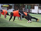SPOTTED: Arjun Kapoor and Abhishek Bachchan Playing Football | SpotboyE