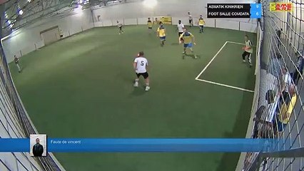Faute de vincent - ASMATIK KINIKRIEN Vs FOOT SALLE COMDATA - 07/10/19 19:00 - LIGUE 3