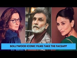 Bollywood Iconic Films Take The FaceApp Challenge | SpotboyE