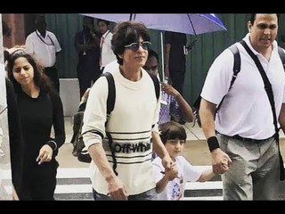 Shahrukh Khan Bids Goodbye to Maldives | SpotboyE