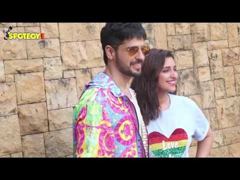 SPOTTED: Sidharth Malhotra & Parineeti Chopra Promoting Their Film ‘Jabariya Jodi’ | SpotboyE