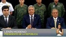 Moreno muda sede de governo no Equador