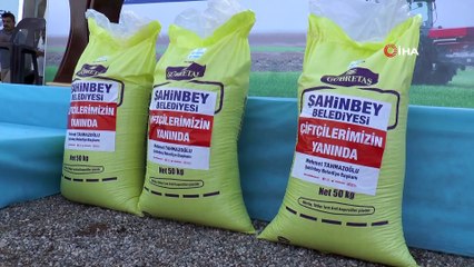 Şahinbey’den çiftçilere 2 bin ton gübre dağıtımı