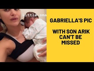 Arjun Rampal’s girlfriend Gabriella shares the cutest picture of her son | SpotboyE