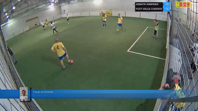 Faute de thomas - ASMATIK KINIKRIEN Vs FOOT SALLE COMDATA - 07/10/19 19:00 - LIGUE 3
