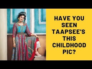 Taapsee Pannu Shares Her Childhood Picture From High-School Supporting #WhyTheGap Cause | SpotboyE