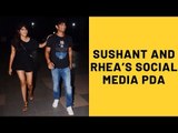 Sushant Singh Rajput And Rhea Chakraborty's Social Media PDA Is Too Adorable | SpotboyE