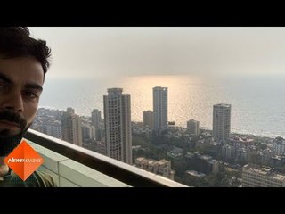 Virat Kohli shows us what Mumbai Looks like from his House | SpotboyE