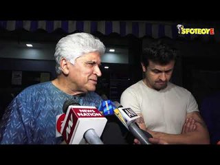 Javed Akhtar, Sonu Nigam Pay Their Last Respects To Veteran Music Director Khayyam | SpotboyE