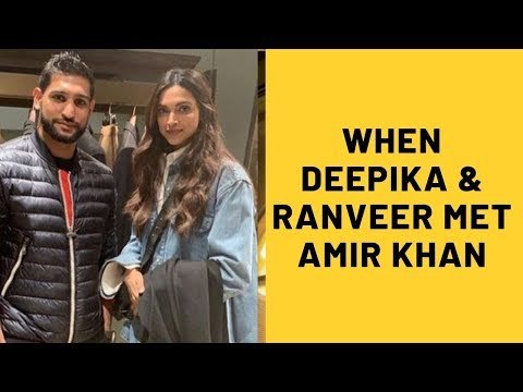 Deepika Padukone And Ranveer Singh Bump Into Boxing Champ Amir Khan In London | SpotboyE