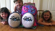 Voltando da Escola com o super e divertido  Hatchimals e Mochila   dos Personagens da Hatchimals