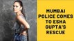 Esha Gupta Meets With An Accident; Mumbai Police Comes To Her Rescue | SpotboyE