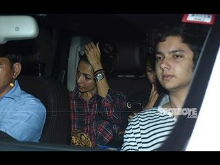 Malaika Arora Spotted Leaving Arbaaz Khan's Brother, Sohail's Residence With His Son Nirvaan